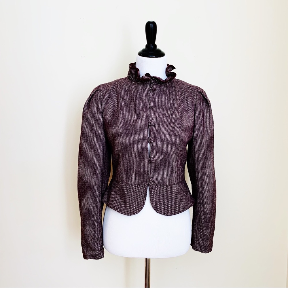 Vintage Purple Victorian Jacket